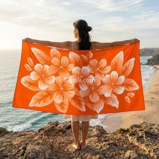 Hot Sale Rayon Sarong Hand Painting by Balinese Artisans